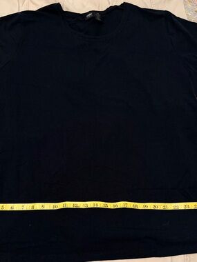 Massimo Black Short Sleeve Tee